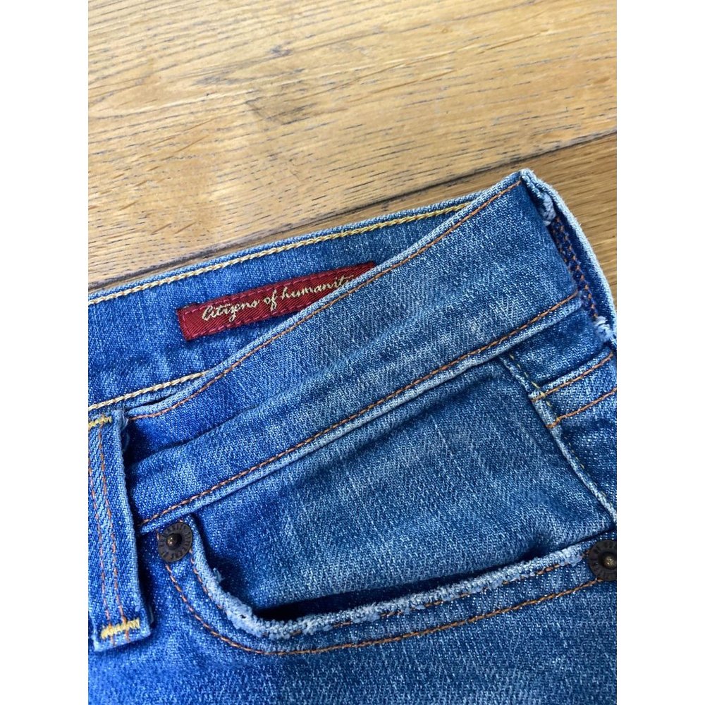 Citizens of Humanity Cutoff Jean Shorts 28 - Picture 6 of 6